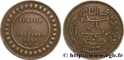 TUNISIA - French protectorate 5 Centimes AH1334 1916 Paris