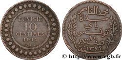 TUNISIA - French protectorate 10 Centimes AH1329 1911 Paris