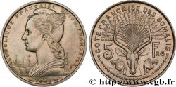 CÔTE FRANÇAISE DES SOMALIS Essai de 5 Francs 1948 Paris