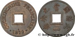 FRENCH COCHINCHINA 1 Sapèque (2/1000 de Piastre) 1879 Paris