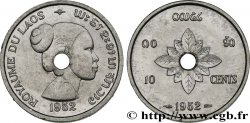 LAOS 10 Cents Royaume du Laos 1952 Paris