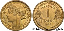 FRENCH WEST AFRICA 1 Franc Morlon 1944 Londres