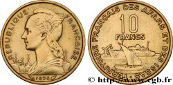 DSCHIBUTI - Französisches Afar- und Issa-Territorium 10 Francs  1975 Paris