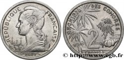 COMOROS  2 Francs 1964 Paris