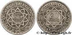 MAROC - PROTECTORAT FRANÇAIS 20 Francs AH 1366 1947 Paris