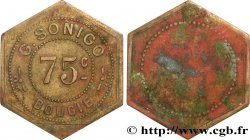 ALGERIEN 75 Centimes G. Sonigo - Bougie N.D. 