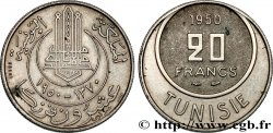TUNISIE - PROTECTORAT FRANÇAIS Essai de 20 Francs 1950 Paris