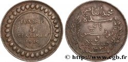 TUNESIEN - Französische Protektorate  5 Centimes AH1334 1916 Paris