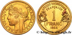 AFRICA FRANCESA DEL OESTE 1 Franc Morlon 1944 Londres
