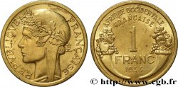 FRANZÖSISCHE WESTAFRIKA 1 Franc Morlon 1944 Londres