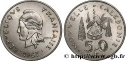 NEUKALEDONIEN 50 Francs, frappe courante 1967 Paris