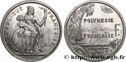 FRENCH POLYNESIA 2 Francs Polynésie Française 1965 Paris