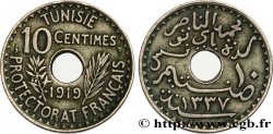 TUNEZ - Protectorado Frances 10 Centimes AH 1337 1919 Paris