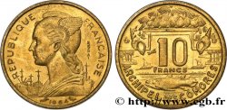 COMOROS  Essai de 10 Francs 1964 Paris