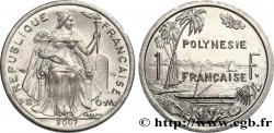 POLINESIA FRANCESA 1 Franc I.E.O.M. frappe médaille 2007 Paris