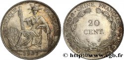 FRENCH INDOCHINA 20 Centièmes 1937 Paris