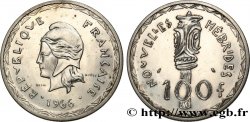 NUOVO EBRIDI (VANUATU dopo1980) 100 Francs ESSAI 1966 Paris 