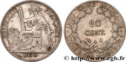 INDOCINA FRANCESE 20 Centièmes 1930 Paris 