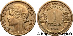 AFRICA OCCIDENTALE FRANCESA  1 Franc Morlon 1944 Londres 