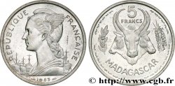 MADAGASCAR - Union française Essai de 5 Francs 1953 Paris