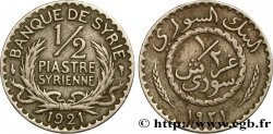 SIRIA 1/2 Piastre Syrienne Banque de Syrie 1921 Paris