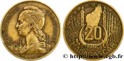 MADAGASKAR - FRANZÖSISCHE UNION 20 Francs 1953 Paris