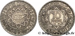 MAROCCO - PROTETTORATO FRANCESE 10 Francs AH 1366 1947 Paris 