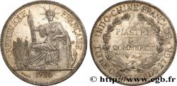 FRANZÖSISCHE-INDOCHINA 1 Piastre de Commerce 1926 Paris VZ+ 