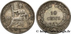 FRANZÖSISCHE COCHINCHINA 10 Centimes 1879 Paris