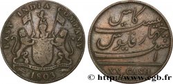 ILE DE FRANCE (MAURITIUS) XX (20) Cash East India Company 1803 Madras