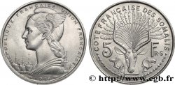 FRENCH SOMALILAND 5 Francs 1948 Paris