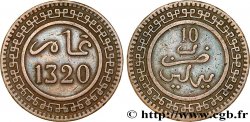 MAROC 10 Mazounas Abdul Aziz an 1320 1902 Berlin TTB 