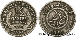 THIRD REPUBLIC - SYRIA 1/2 Piastre Syrienne Banque de Syrie 1921 Paris