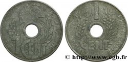 FRENCH INDOCHINA 1 Centième 1941 Hanoï