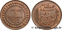 TUNEZ - Protectorado Frances 5 Centimes AH1330 1912 Paris