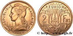 REUNION ISLAND 2 Francs Essai buste de la République 1948 Paris
