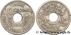 TUNISIE - PROTECTORAT FRANÇAIS 10 Centimes AH 1337 1919 Paris