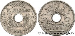 TUNEZ - Protectorado Frances 5 Centimes AH 1337 1918 Paris
