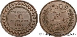 TUNISIA - Protettorato Francese 10 Centimes AH1332 1914 Paris 