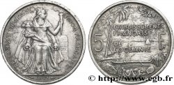 POLYNÉSIE FRANÇAISE - Océanie française 5 Francs Établissements Français de l’Océanie 1952 Paris