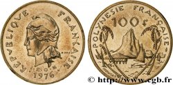 POLYNÉSIE FRANÇAISE 100 Francs I.E.O.M. 1976 Paris SPL 