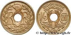 FRANZÖSISCHE-INDOCHINA 1/2 Centième 1939 Paris