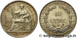 FRANZÖSISCHE-INDOCHINA 10 Centièmes 1901 Paris