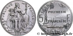 POLINESIA FRANCESE 5 Francs 2008  