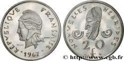 NUOVO EBRIDI (VANUATU dopo1980) Essai de 20 Francs 1967 Paris 