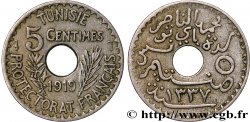 TUNISIA - French protectorate 5 Centimes AH 1337 1919 Paris