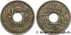 TUNISIE - PROTECTORAT FRANÇAIS 10 Centimes AH1338 1920 Paris