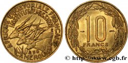 AFRICA EQUATORIALE FRANCESE - CAMERUN 10 Francs 1958 Paris 