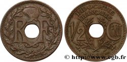 FRENCH INDOCHINA 1/2 Centième 1938 Paris