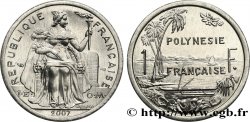 POLYNÉSIE FRANÇAISE 1 Franc I.E.O.M. frappe médaille 2007 Paris